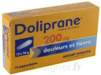 Doliprane 200 Mg Suppositoires 2plq/5 (10) à Saint-Vallier