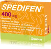 Spedifen 400 Mg, Comprimé Pelliculé Plq/12 à Saint-Vallier